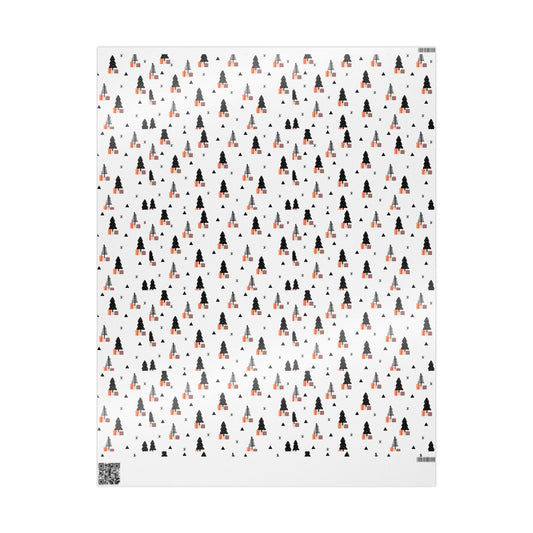 Black and White Wrapping Paper